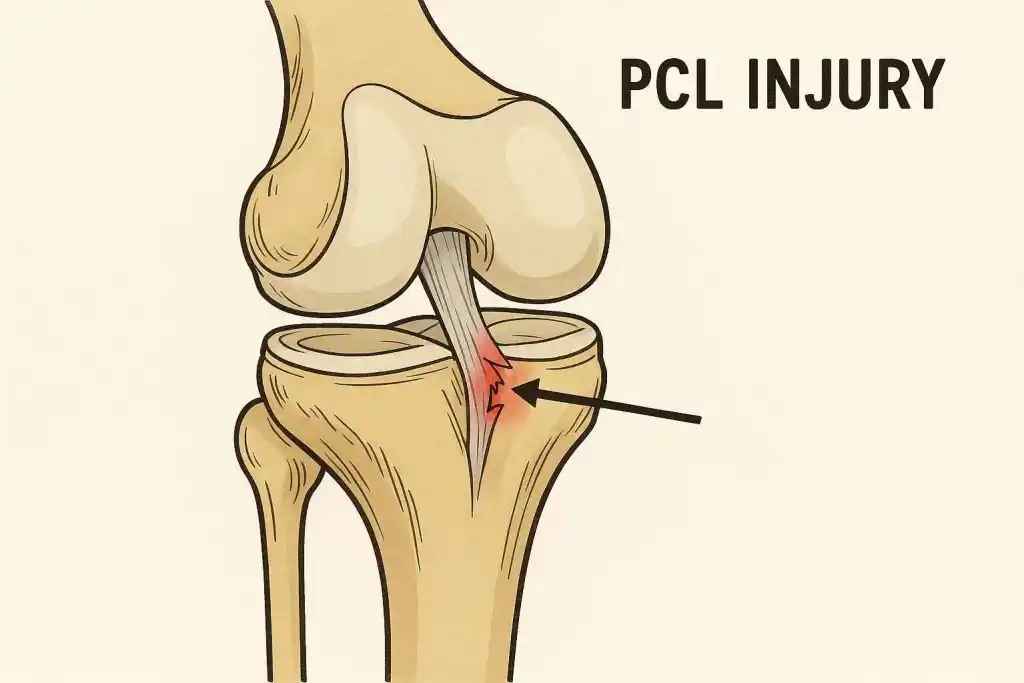 Before PLC Injury Treatment
